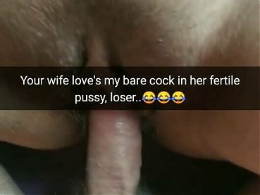 I always remove my condom with your wife, cuck - Milky Mari