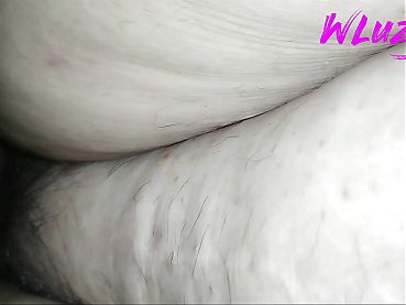I love that he fucks me doggy style and uses toys inside my hairy pussy, get the cream out of me, sweetheart